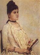 Giovanni Fattori Portrait of the Stepdaughter china oil painting reproduction